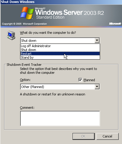 12-Select-Restart-Dropdown