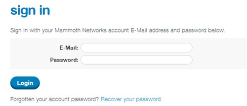 EnterMammothAccountDetails